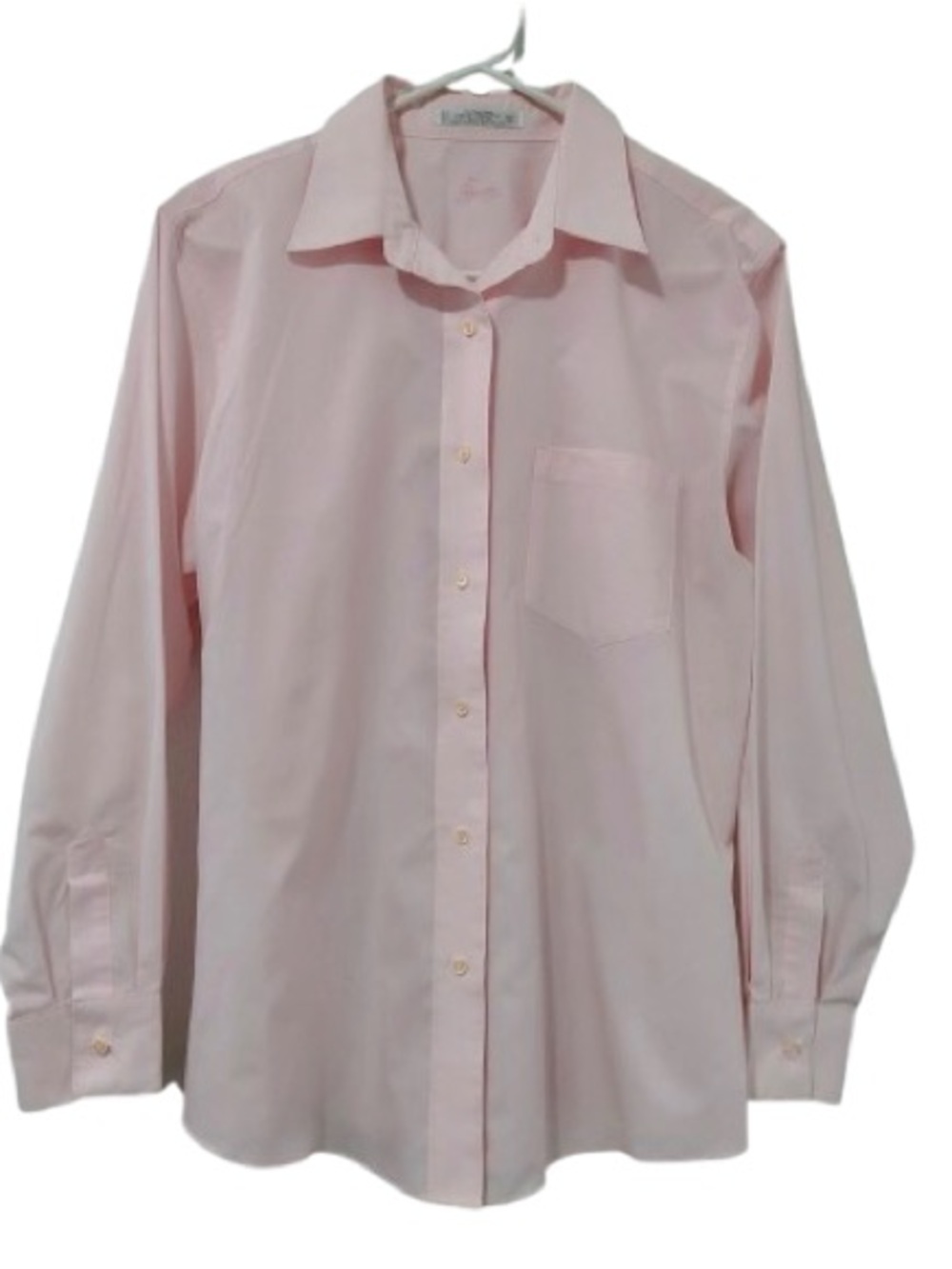 Foxcroft Light Pink Women’s Button Down Shirt Size 18